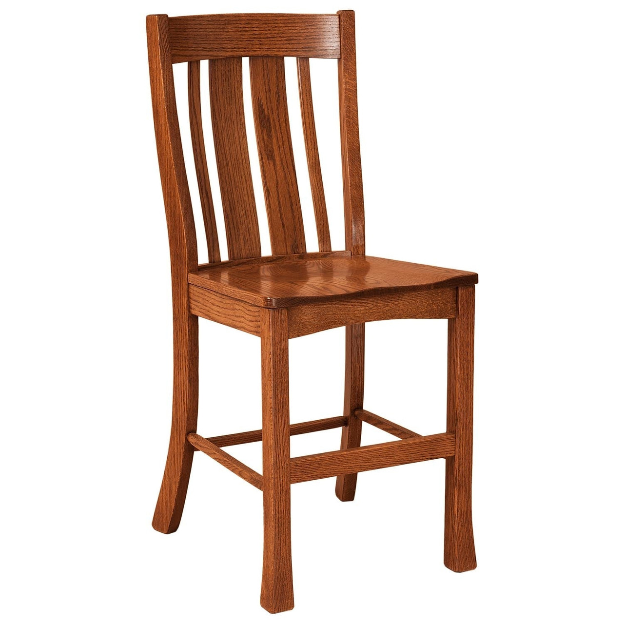Amish Breckenridge Bar Chair — actual product photograph