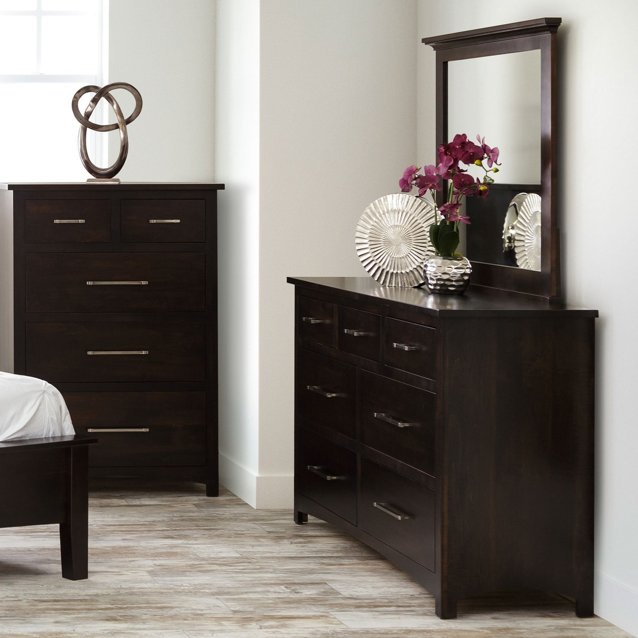 Amish Avondale 7-Drawer Dresser — actual product photograph
