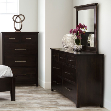 Avondale 7-Drawer Dresser | Handmade Amish Solid Wood Furniture with Heirloom Quality Craftsmanship, Made in USA
