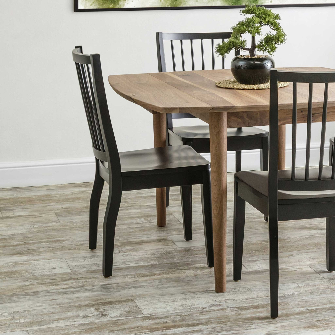 Amish London Solid Wood Dining Chair — actual product photograph