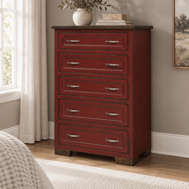 Hudson Chest of Drawers | Handmade Amish Solid Wood Furniture with Heirloom Quality Craftsmanship, Made in USA