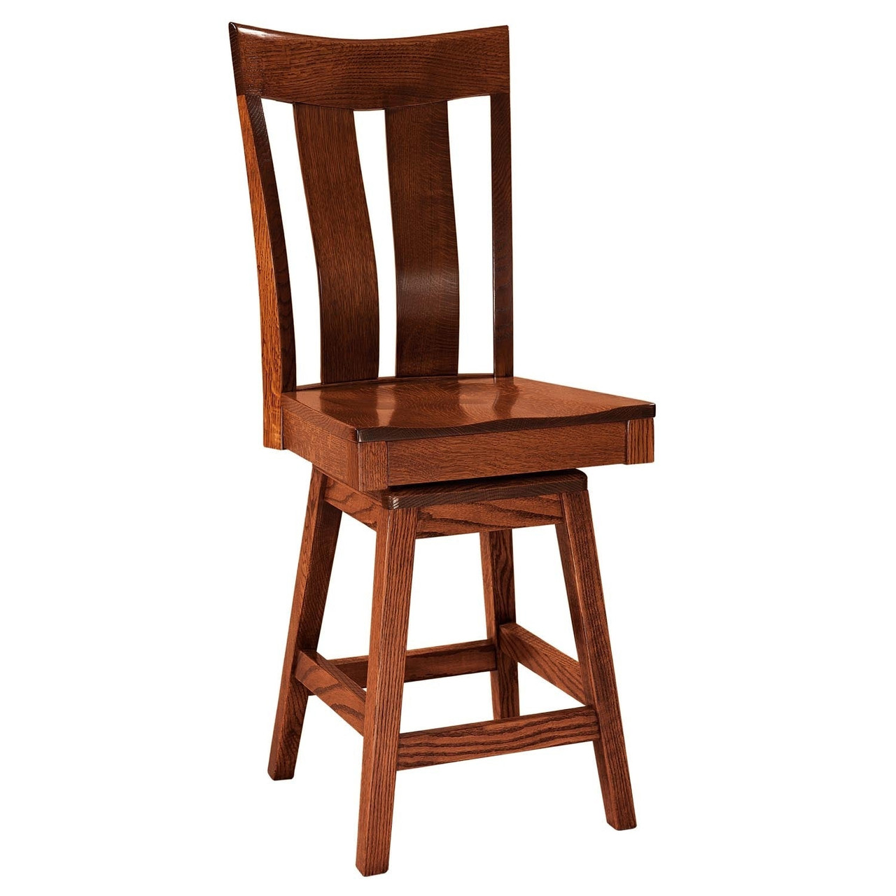 Amish Sherwood Bar Stool — actual product photograph
