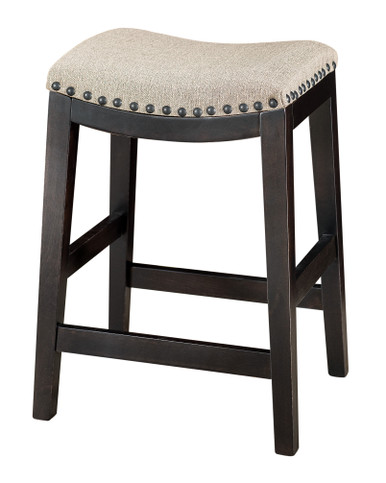 Cartel Upholstered Counter & Bar Stool | Handmade Amish Solid Wood Furniture with Heirloom Quality Craftsmanship, Made in USA