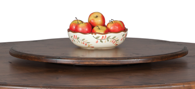 Lancaster Legacy Marshfield Table Top Lazy Susan | Handmade Premium Solid Wood, Heirloom Quality Amish Furniture | Made in USA