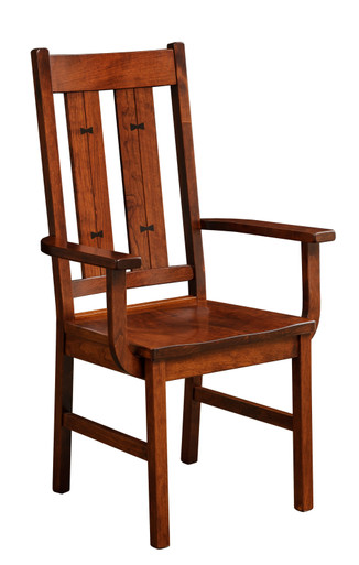 Lancaster Legacy Dixon Desk Chairs | Handmade Premium Solid Wood, Heirloom Quality Amish Furniture | Made in USA
