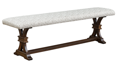 Lancaster Legacy Sherwood Dining Bench | Handmade Premium Solid Wood, Heirloom Quality Amish Furniture | Made in USA