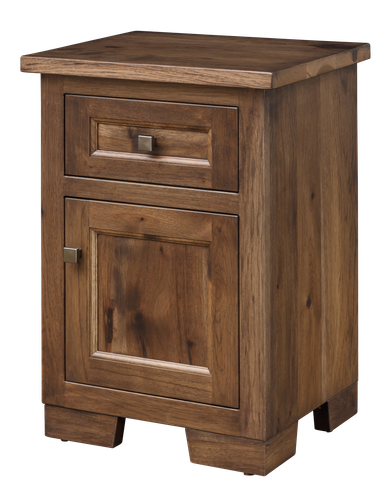 Lancaster Legacy Hudson 1 Door Nightstand - small | Handmade Premium Solid Wood, Heirloom Quality Amish Furniture | Made in USA