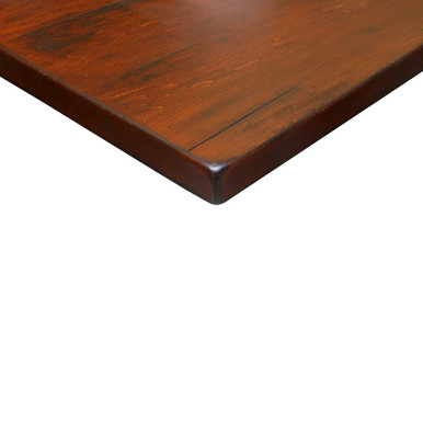 36" x 78" Plank Top w/ 2” Thick Edge / Hand Planed Kitchen Island Top | Handmade Amish Solid Wood Furniture with Heirloom Quality Craftsmanship, Made in USA