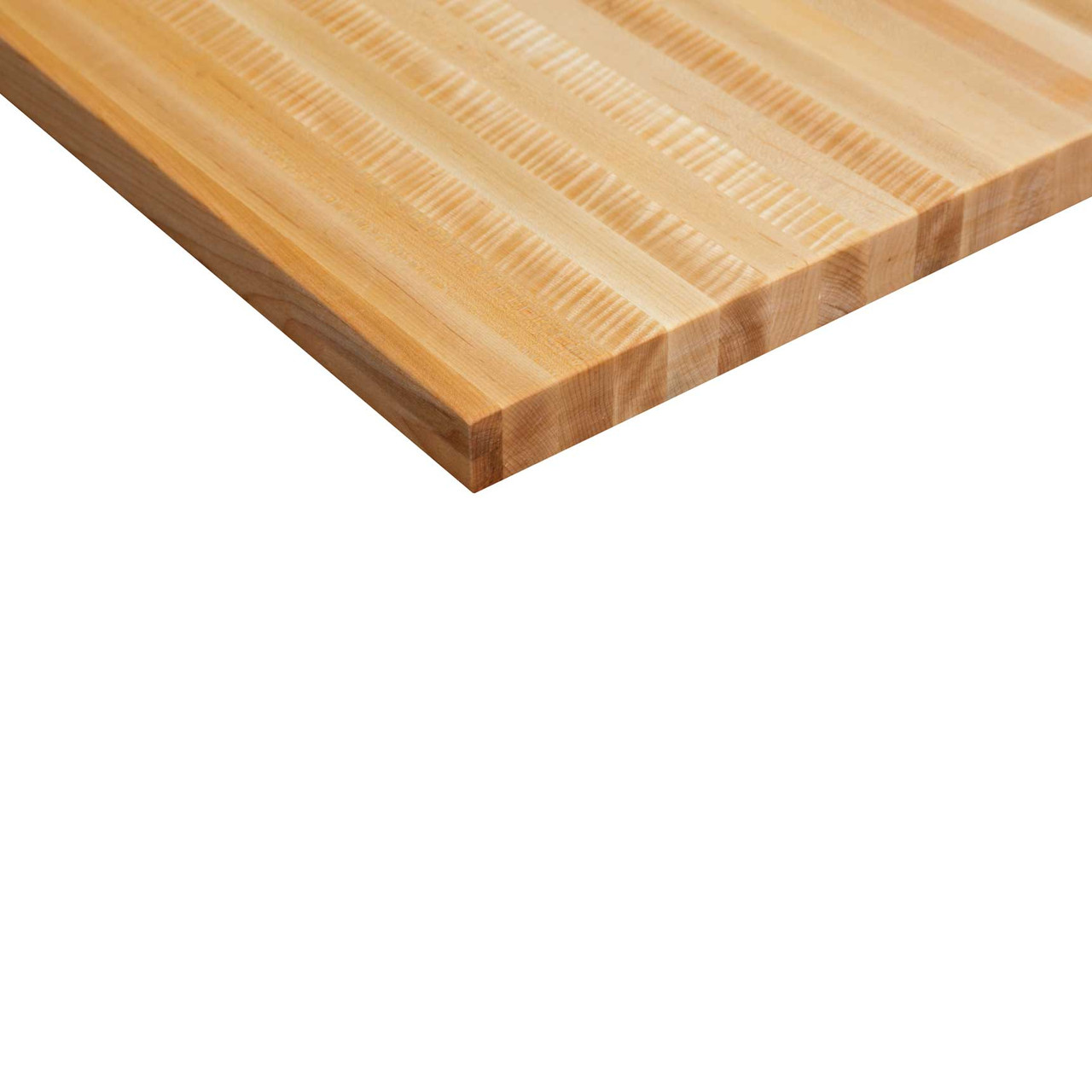 30" x 66" Butcher Block 1-1/2" Thick Kitchen Island Top — actual product photograph