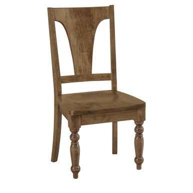 Salem Dining Chair | Handmade Amish Solid Wood Furniture with Heirloom Quality Craftsmanship, Made in USA