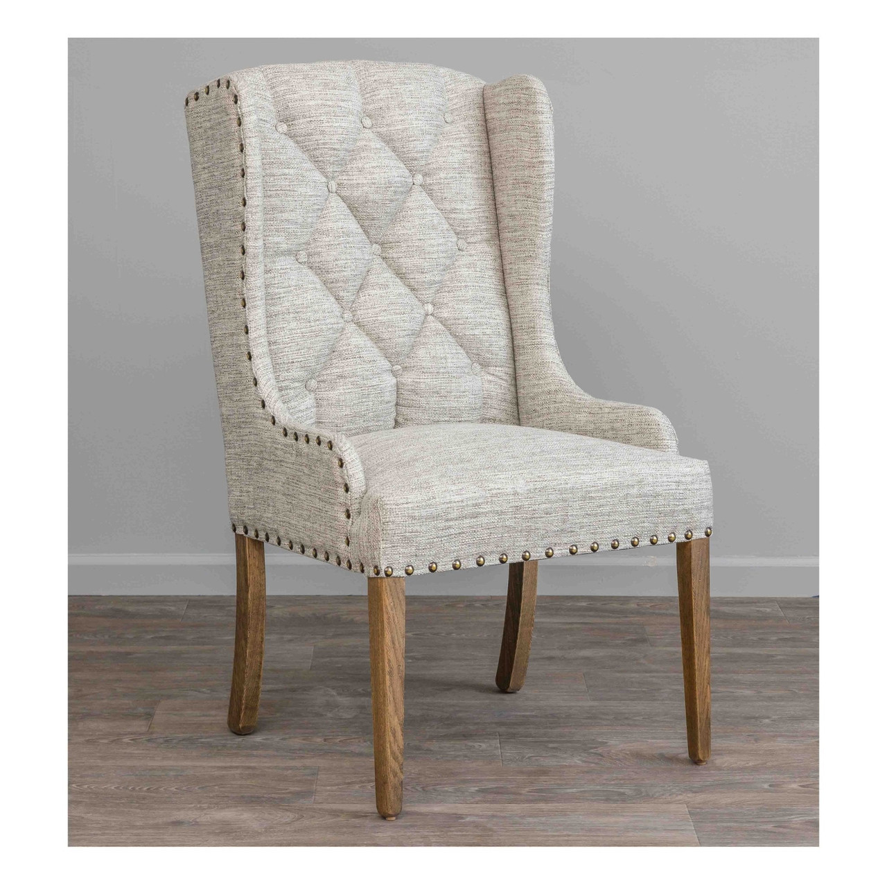 Amish Bradshaw Upholstered Dining Chair - Quick Ship — actual product photograph