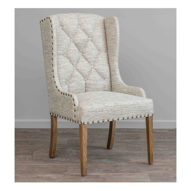 Bradshaw Upholstered Dining Chair - Quick Ship | Handmade Amish Solid Wood Furniture with Heirloom Quality Craftsmanship, Made in USA