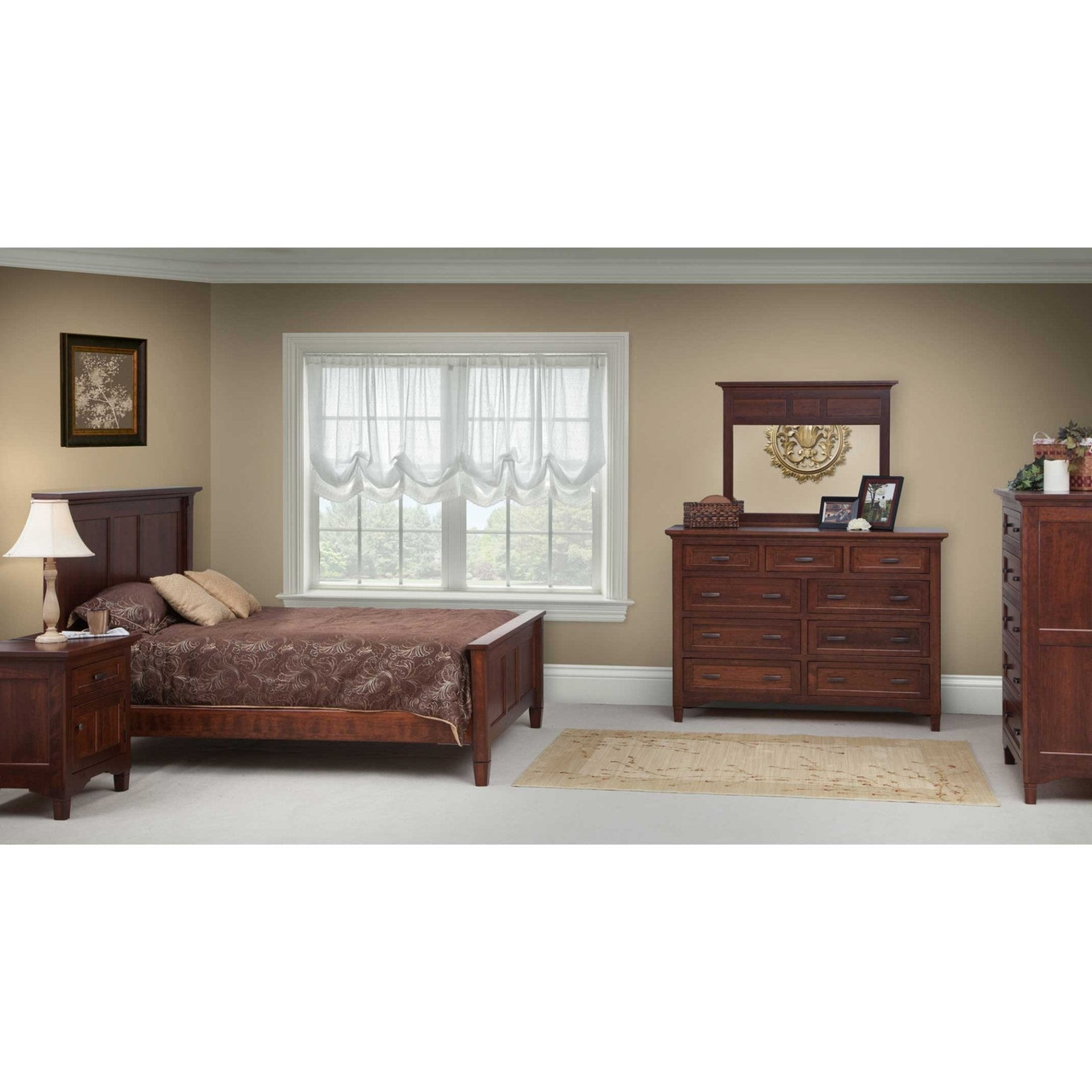 Amish Lexington 5 pc Bedroom Set — actual product photograph