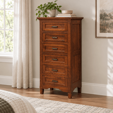 Lexington Lingerie Chest | Handmade Amish Solid Wood Furniture with Heirloom Quality Craftsmanship, Made in USA