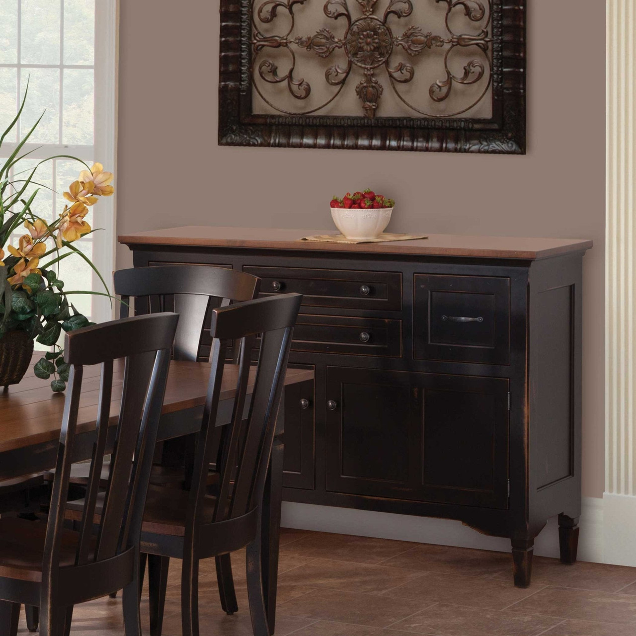 Amish Lexington Large Dining Room Buffet — actual product photograph