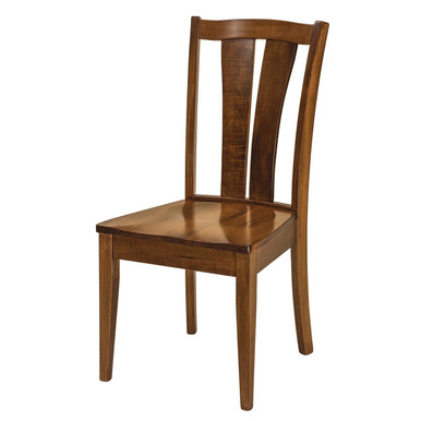 Brawley Dining Chair | Handmade Amish Solid Wood Furniture with Heirloom Quality Craftsmanship, Made in USA