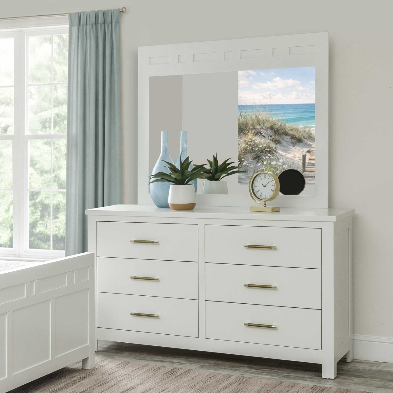 Amish Brooklyn 6 Drawer Dresser — actual product photograph