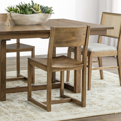 Stanton Dining Chair | Handmade Amish Solid Wood Furniture with Heirloom Quality Craftsmanship, Made in USA
