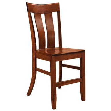 Sherwood Bar Chair | Handmade Amish Solid Wood Furniture with Heirloom Quality Craftsmanship, Made in USA