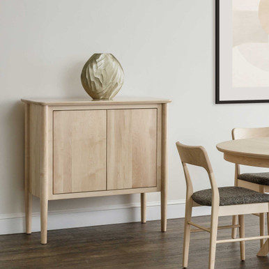 Austin 2 Door Dining Room Server | Handmade Amish Solid Wood Furniture with Heirloom Quality Craftsmanship, Made in USA