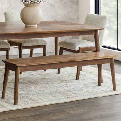 Austin Dining Bench | Handmade Amish Solid Wood Furniture with Heirloom Quality Craftsmanship, Made in USA