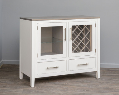 Tuscany Wine Server | In-Stock | Handmade Amish Solid Wood Furniture with Heirloom Quality Craftsmanship, Made in USA