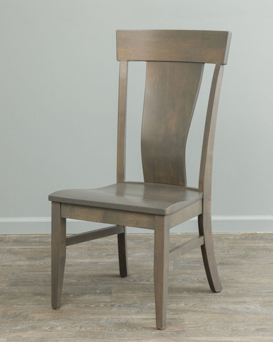 Baldwin Lumbar Dining Chair | Handmade Amish Solid Wood Furniture with Heirloom Quality Craftsmanship, Made in USA
