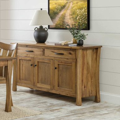 Manning 3 Door Dining Room Buffet | Handmade Amish Solid Wood Furniture with Heirloom Quality Craftsmanship, Made in USA