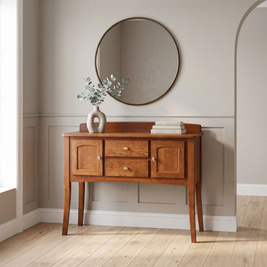 Concord Transitional Dining Room Sideboard | Handmade Amish Solid Wood Furniture with Heirloom Quality Craftsmanship, Made in USA