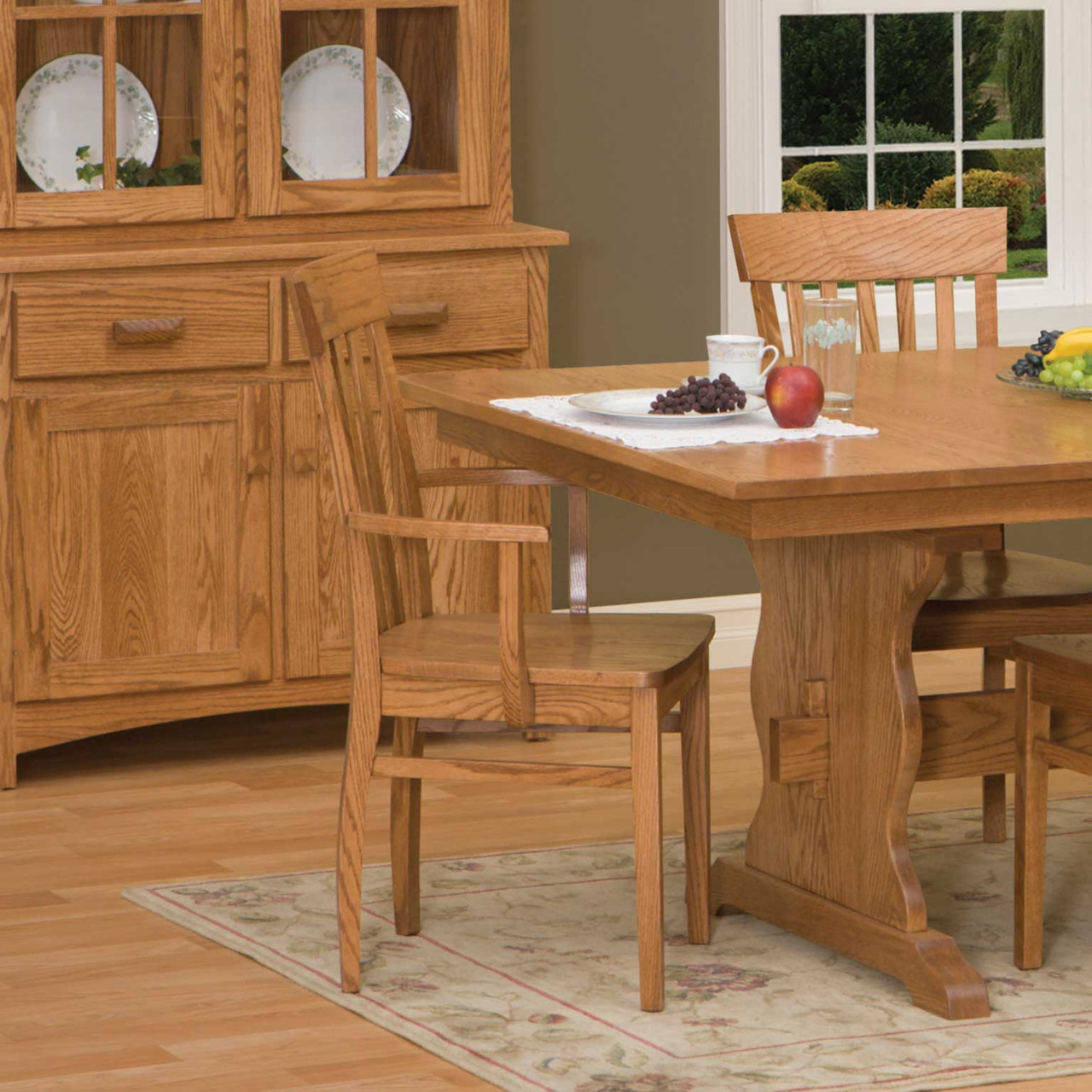 Amish Trenton Dining Chair — actual product photograph