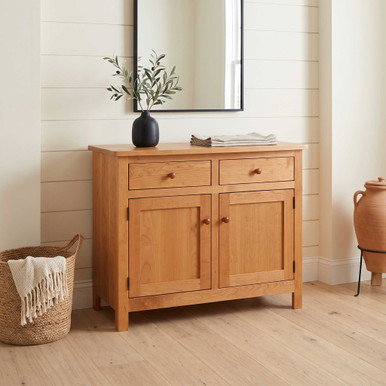 Georgetown 2-Door Dining Buffet | Handmade Amish Solid Wood Furniture with Heirloom Quality Craftsmanship, Made in USA