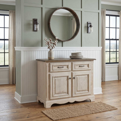 Jasper 2-Door Dining Room Storage Buffet | Handmade Amish Solid Wood Furniture with Heirloom Quality Craftsmanship, Made in USA