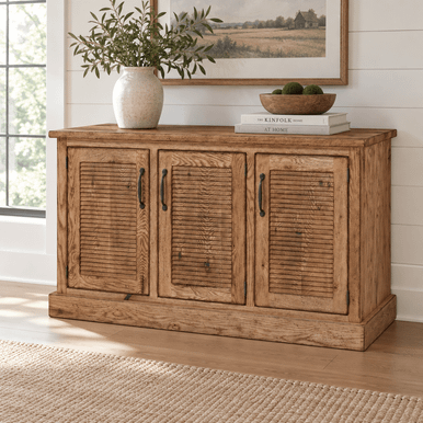 Baldwin 3-Door Buffet | Handmade Amish Solid Wood Furniture with Heirloom Quality Craftsmanship, Made in USA