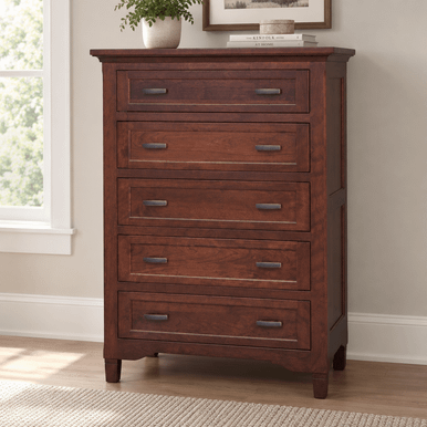 Lexington Chest of Drawers | Handmade Amish Solid Wood Furniture with Heirloom Quality Craftsmanship, Made in USA