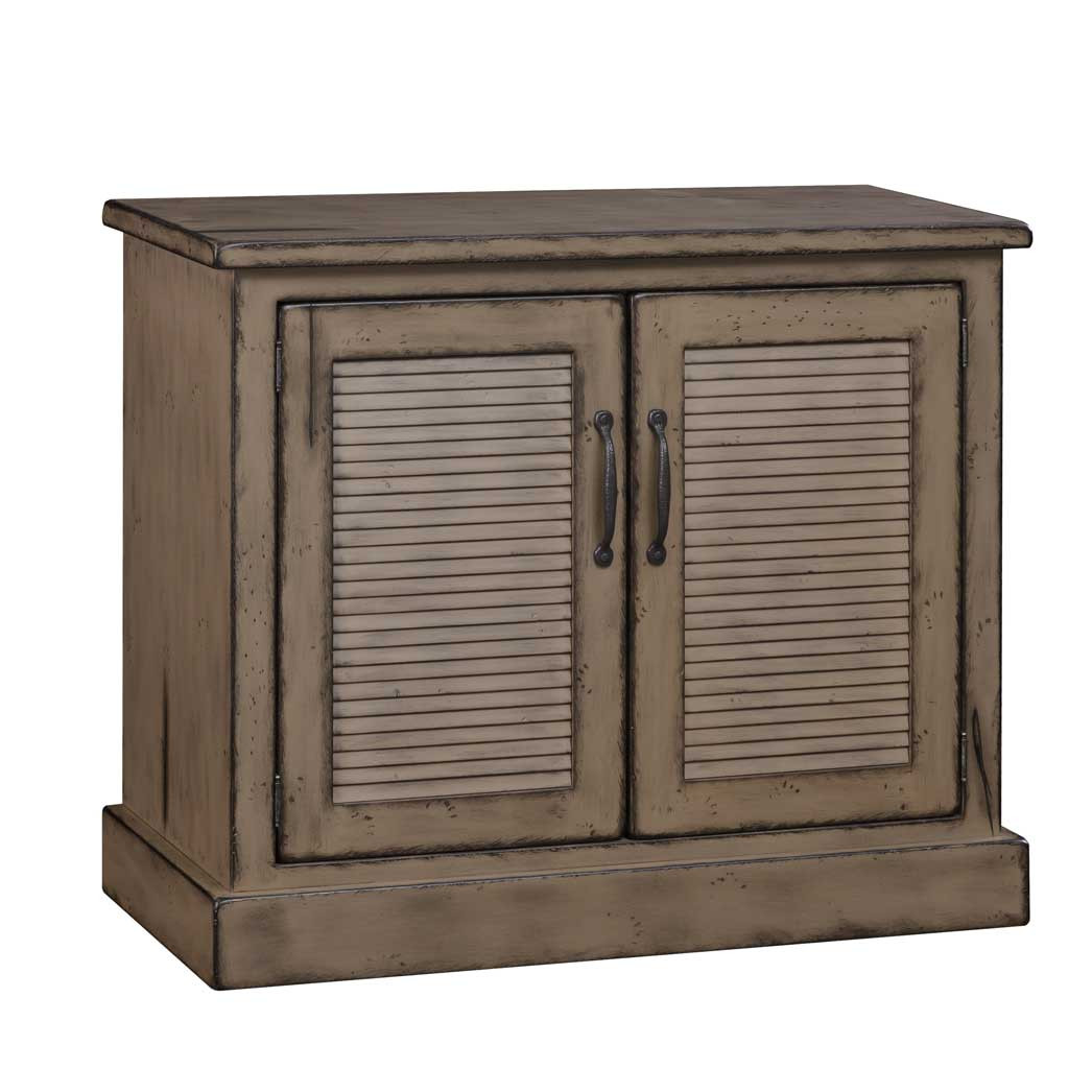 Baldwin Amish Solid Wood 2-Door Buffet — actual product photograph