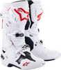 Alpinestars Tech 10 Supervented Boots White / Bright Red