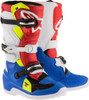 Alpinestars Youth Tech 7S Boots Blue / White / Red / Yellow