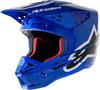 Alpinestars SM5 Corp Helmet Glossy Blue