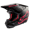 Alpinestars SM5 Corp Helmet Black / Glossy Diva Pink