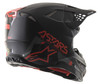 Alpinestars Supertech M8 Echo Helmet Black / Grey / Red Fluo