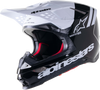 Alpinestars Supertech M8 Radium 2 Helmet Black / White