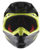 Alpinestars Supertech M8 Echo Helmet Black / Yellow Fluo