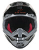 Alpinestars Supertech M8 Triple Helmet Orange / Grey Black