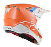 Alpinestars Supertech M8 Contact Helmet Orange / Grey