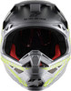 Alpinestars Supertech M8 Triple Helmet Silver / Black / Yellow Fluo