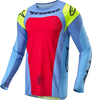 Alpinestars Techstar Ocuri Jersey Light Blue / Fellow Fluo / Red Berry