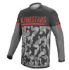 Alpinestars Venture R Jersey Grey Camo / Red Fluo