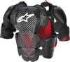 Alpinestars V-10 V2 Full Chest Protector Anthracite / Black / Red