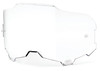 100% Aremga Goggles Replacement Clear Lens