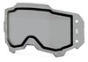 100% Aremga Forecast Goggles Replacement Dual Pane Smoke Lens